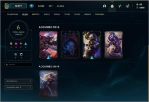 Conta League of Legends (LoL) Platina IV