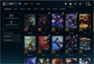 Conta League of Legends (LoL) Platina IV