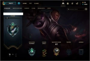 Conta League of Legends (LoL) Platina IV