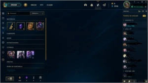 Conta LoL ouro season passada 90 skins 86 champs - League of Legends