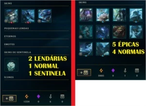 DUAS CONTAS NO LOL - League of Legends