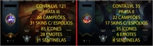 DUAS CONTAS NO LOL - League of Legends