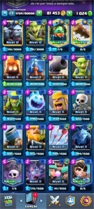 Clash Royale LVL 13 | +5300 TROFÉUS | +1000 GEMAS