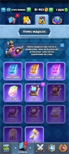 Clash Royale LVL 13 | +5300 TROFÉUS | +1000 GEMAS
