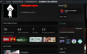 Conta Steam 100 JOGOS +