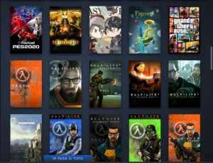 Conta Steam 100 JOGOS +