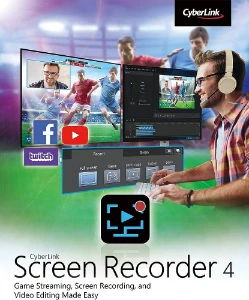 Gravador De Tela Cyberlink Deluxe V4 - Softwares e Licenças