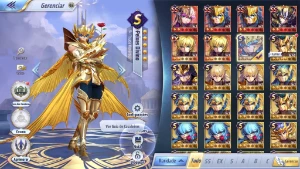 Saintseiya Awakening A-132 + 2200 Gemas Avançadas - Saint Seiya Awakening SSA
