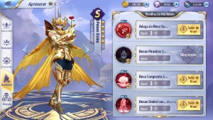 Saintseiya Awakening A-132 + 2200 Gemas Avançadas - Saint Seiya Awakening SSA