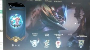 Conta de league of legends gold 3 seasons seguidas LOL