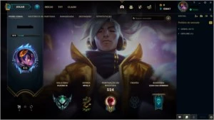 CONTA LOL – 304 SKINS, NIVEL 269, TODOS OS CAMPEÕES. - League of Legends