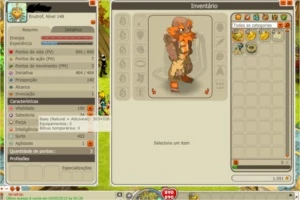 Enutrof lv 148 scrollado chance, vit e 34 wis. - Dofus