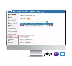 Gestão Script Para Administração De Igrejas Em Php