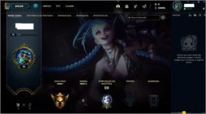 Conta ouro 1 sem email confirmado - League of Legends LOL