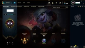 Conta ouro 1 sem email confirmado - League of Legends LOL