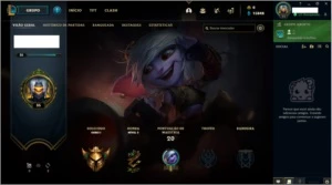Conta ouro 1 sem email confirmado - League of Legends LOL
