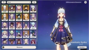 AYAKA, ZHONGLI, VENTI - AR 54 - BP já comprado - Genshin Impact