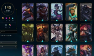 CONTA LOL- LVL 195 - 165 Champions - 145 Skins - FULL ACESSO - League of Legends