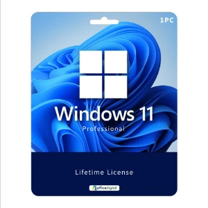 Licença ORIGINAL -  Windows 11 Pro 2024 (Vítalício) - Softwares e Licenças