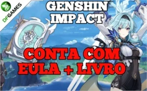 ✨GENSHIN IMPACT CONTA COM EULA + ORAÇÃO PERDIDA 5⭐ AR20-25 ✨