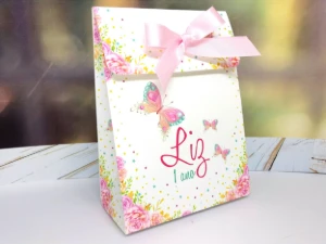 Sacolinha Jardim Personalizada P ou G - Artesanato e Personalizados
