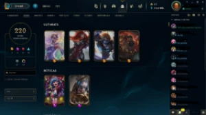 Vendo Conta Lol Platina 1 200+ Skins Full Champ - League of Legends