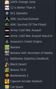 Conta Steam C/ Forza 4 e 5, Elden Ring deluxe + DLC e etc