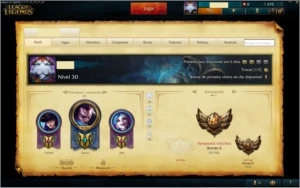 CONTA DE LOL BRONZE II+54 CAMPEÕES+13 SKINS/LENDÁRIA/LEGADO - League of Legends