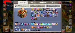 Conta Clash Cv16 - Clash of Clans