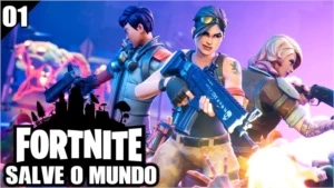 CONTA DO FORTNITE COM SOMENTE O SALVE O MUNDO