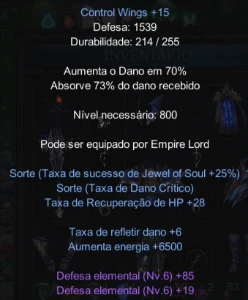 Conta Mega Mu - MU Online