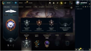 CONTA PRATA 1 SOLO/DUO - League of Legends LOL
