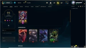 CONTA PRATA 1 SOLO/DUO - League of Legends LOL