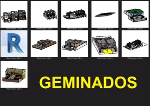 Pack 100 Projetos Revit+ 15GB Familias + Templates - Outros
