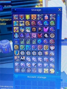 CONTA DIGIMON MASTERS ONLINE SERVER LILITHMON DMO