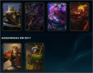 CONTA UNRANKED HONRA 2 COM JAX PESCADOR NV 73 - League of Legends LOL