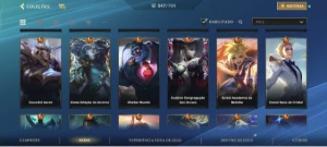 Conta WildRift 547 skins - League of Legends: Wild Rift LOL WR