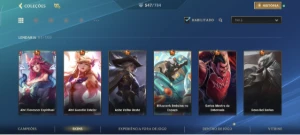 Conta WildRift 547 skins - League of Legends: Wild Rift LOL WR