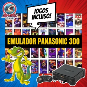 Pack Emulador Panasonic 3DO para PC + Coleção de Jogos!