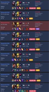 ELLEVEN JOB'S Eloboost/Duoboost/Coach e md10 - League of Legends LOL