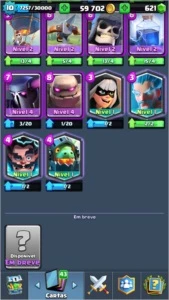 Conta Clash Royale