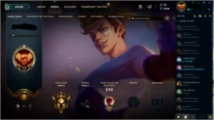 CONTA LOL BARATA | GOLD 2 | 60 CHAMPS 21 SKINS [SKINS BOAS] - League of Legends
