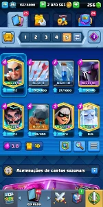 Conta Clash Royale