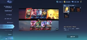 Conta mobile legends todas skin de naruto