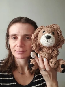 leão amigurumi - Artesanato e Personalizados