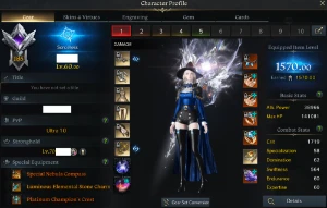 LOST ARK CONTA SORC 1568 + 2 Alts 1500 - Skin platinum
