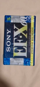  Fita k7 sony ef-x type 1 - 60 minutos lacrada 33 +1 - Produtos Físicos