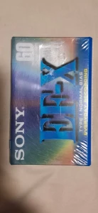  Fita k7 sony ef-x type 1 - 60 minutos lacrada 33 +1 - Produtos Físicos