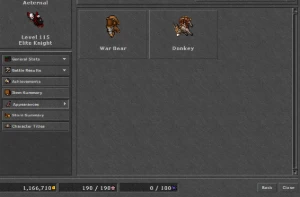 Elite Knight Lvl 115 - Tibia