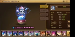 SW Global 9 NAT 5* - Summoners War